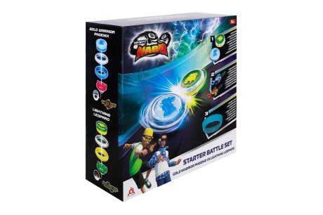 Ігровий набір Infinity Nado VI Starter Battle Set Золотий Воїн Фенікс проти Сліпучого Леопарду (EU654183) - фото 0