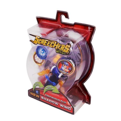 Машинка-трансформер Screechers Wild! S2 L1 Шедоу Винд (EU684101) - фото 6