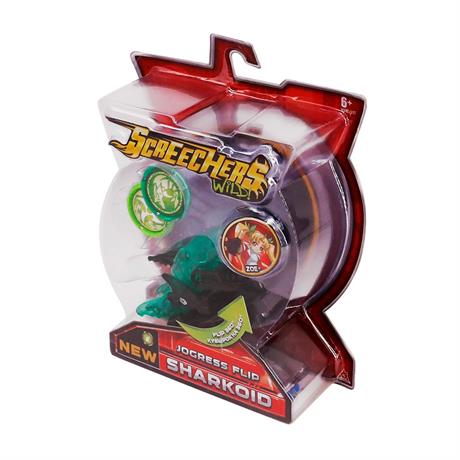 Машинка-трансформер Screechers Wild! S2 L1 Шаркоид (EU684204) - фото 6