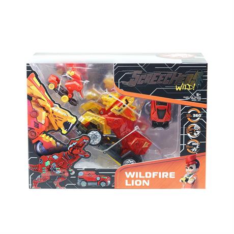 Машинка-трансформер Screechers Wild! S4 L3 Вайлдфаер Лаен (EU685302) - фото 1
