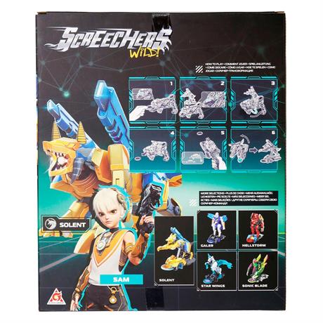 Игровой набор Screechers Wild! S5 L1 Солент (EU686114) - фото 1