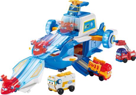 Трансформер Super Wings Повітряна База зі світлом та звуком (EU740831) - фото 0