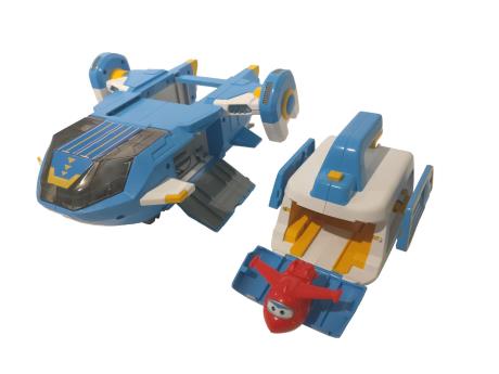 Трансформер Super Wings Повітряна База зі світлом та звуком (EU740831) - фото 0