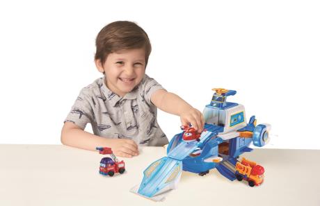Трансформер Super Wings Повітряна База зі світлом та звуком (EU740831) - фото 0