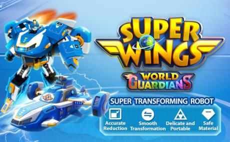 Трансформер Super Wings Повітряна База Робот (EU760288) - фото 0