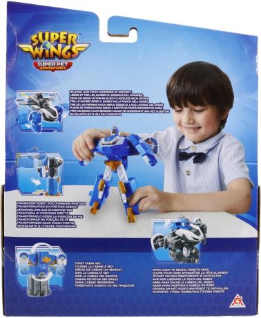 Трансформер Super Wings Повітряна База Робот (EU760288) - фото 0