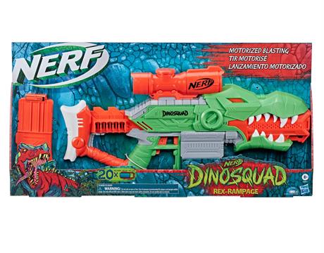 Бластер Nerf DinoSquad Rex-Rampage 20 патронов (F0807) - фото 2