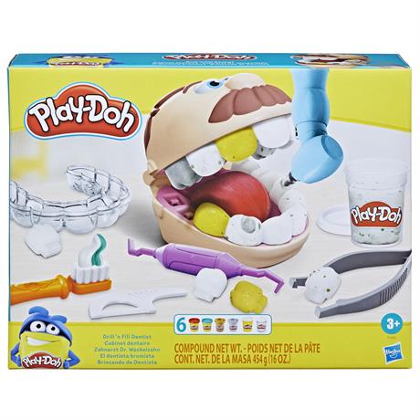 Ігровий набір із пластиліном Play-Doh Містер Зубастик (F1259) - фото 0