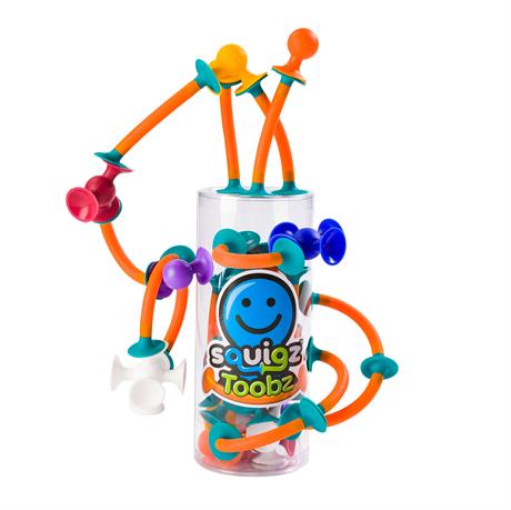 Конструктор контурний З'єднай та зігни Fat Brain Toys Squigz Toobz  (F194ML) - фото 0