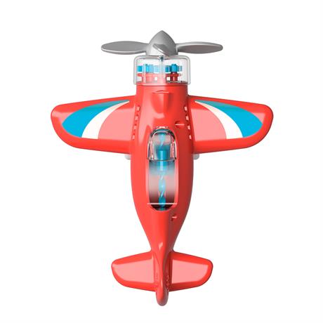 Іграшковий літак Fat Brain Toys Крутись пропелер Playviator червоний (F2261ML) - фото 4