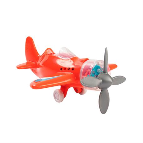 Іграшковий літак Fat Brain Toys Крутись пропелер Playviator червоний (F2261ML) - фото 0