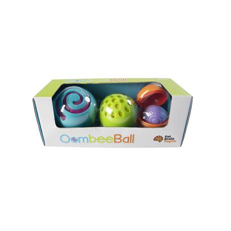 Игрушка-сортер сенсорная Сферы Омби Fat Brain Toys Oombee Ball  (F230ML) - фото 1