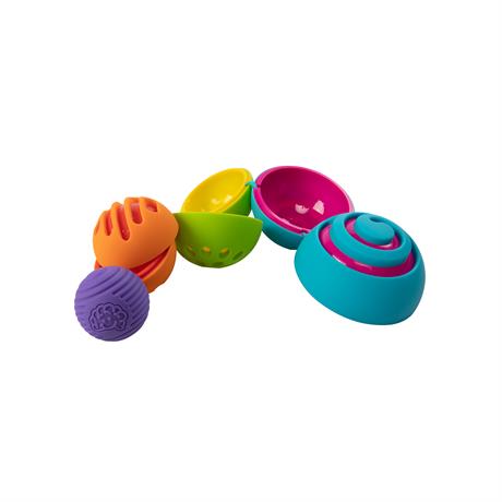 Игрушка-сортер сенсорная Сферы Омби Fat Brain Toys Oombee Ball  (F230ML) - фото 0