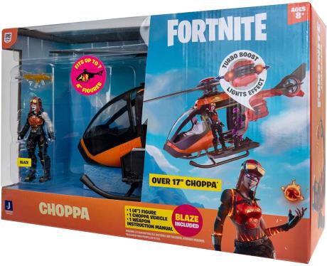 Игровой набор Fortnite Вертолет Чоппа с фигуркой Блейз 10 см (FNT0653) - фото 0
