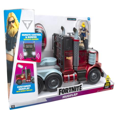 Машинка на радиоуправлении Fortnite Тягач с фигуркой Джонси 10 см (FNT0733) - фото 0