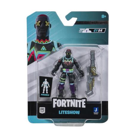Фигурка Fortnite Micro Legendary Series Liteshow 6 см (FNT0965) - фото 0