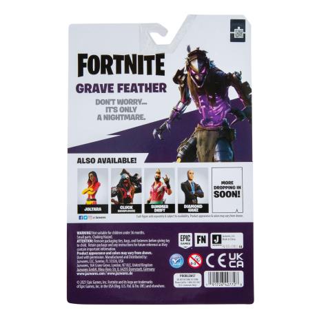 Фигурка Fortnite Solo Mode Grave Feather 10 см (FNT1010) - фото 0