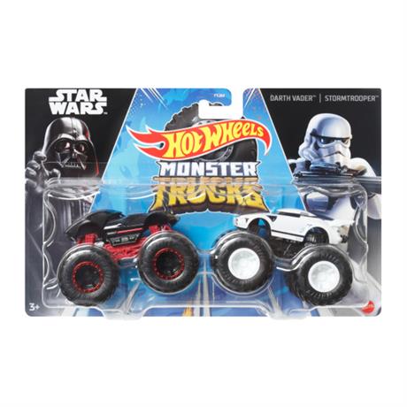 Набір машинок-позашляховиків Hot Wheels Monster Trucks Darth Vader vs Stormtrooper (FYJ64-HWN68) - фото 0