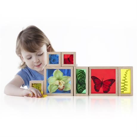 Набор Guidecraft Natural Play Сокровища в цветных ящиках (G3085) - фото 7