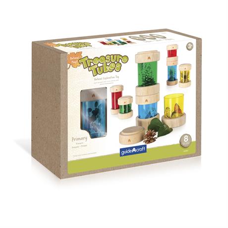 Игровой набор Guidecraft Natural Play Сокровища в цветных баночках (G3087) - фото 9