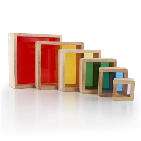 Кубики Guidecraft Block Play Цветные блоки (G5066) - фото 3