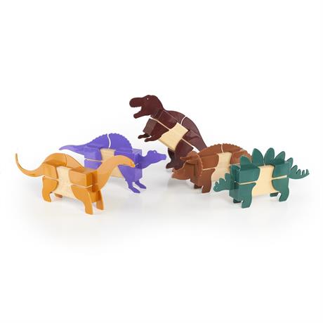 Ігровий набір Guidecraft Block Mates Динозаври (без блоків) (G7602) - фото 3