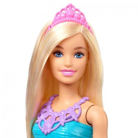 Лялька Barbie Дрімтопія Чарівна принцеса блондинка в рожевій спідниці (HGR00-HGR01) - фото 3
