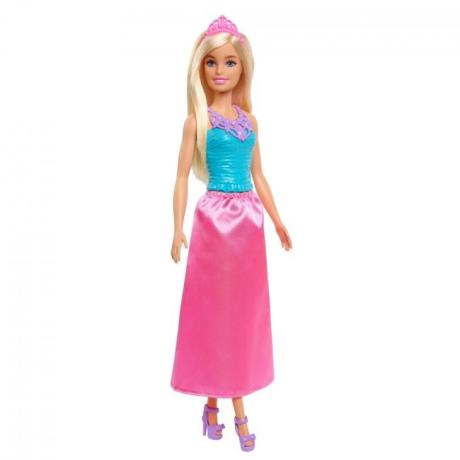 Лялька Barbie Дрімтопія Чарівна принцеса блондинка в рожевій спідниці (HGR00-HGR01) - фото 2