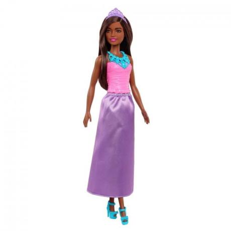 Лялька Barbie Дрімтопія Чарівна принцеса темна шатенка у фіолетовій спідниці (HGR00-HGR02) - фото 2