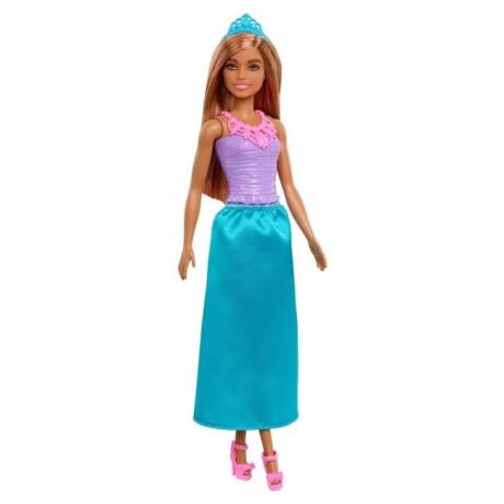 Лялька Barbie Дрімтопія Чарівна принцеса світла шатенка у блакитній спідниці (HGR00-HGR03) - фото 2