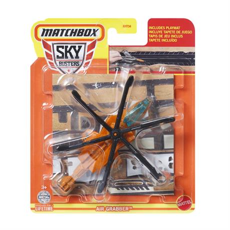 Літачок Matchbox Sky Busters Air Grabber з килимком для гри (HHT34-HVM53) - фото 0