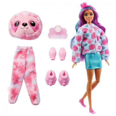 Кукла Barbie Cutie Reveal Милый ленивец 29 см (HJL59) - фото 2