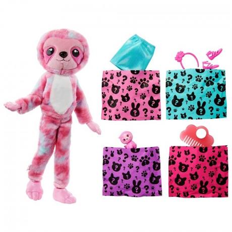Кукла Barbie Cutie Reveal Милый ленивец 29 см (HJL59) - фото 5