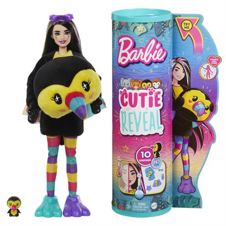 Кукла Barbie Cutie Reveal Друзья из джунглей Тукан (HKR00) - фото 2