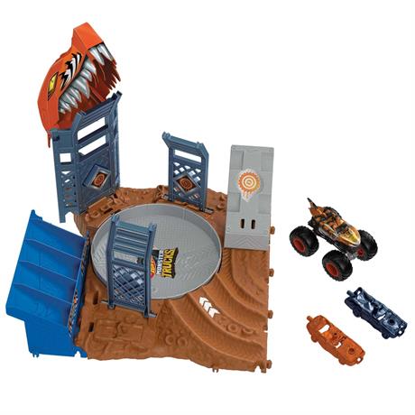 Ігровий набір Hot Wheels Тренувальна арена Руйнівники арен півфінал Неймовірне обертання (HNB92-HNB93) - фото 2