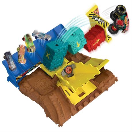 Ігровий набір Hot Wheels Тренувальна арена Руйнівники арен півфінал Неймовірні стрибки (HNB92-HNB94) - фото 2
