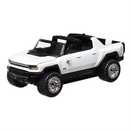 Машинка Hot Wheels Pull-Back Speeders инерционная GMC Hummer EV (HPR70-HPR86) - фото 1
