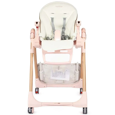 Стульчик для кормления Peg-Perego Prima Pappa Follow Me розовое золото (IH01000000BL00) - фото 1