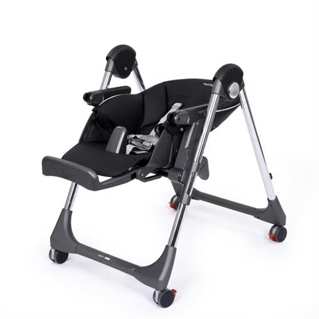 Стульчик для кормления Peg-Perego Prima Pappa Follow Me черный хайтек (IH01000000BL01) - фото 6