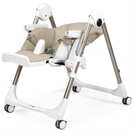 Стульчик для кормления Peg-Perego Prima Pappa Follow Me бежевый (IH01000000BL06) - фото 8