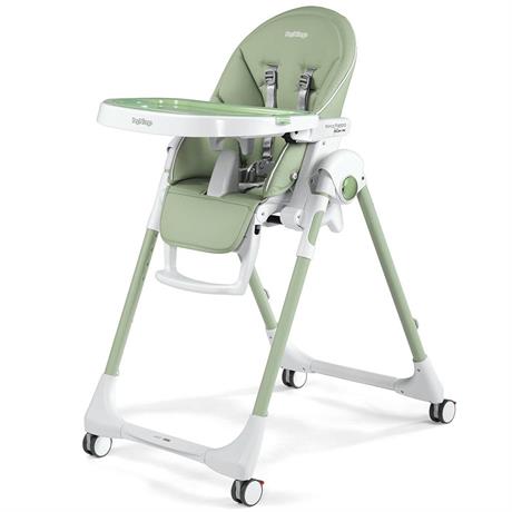Стульчик для кормления Peg-Perego Prima Pappa Follow Me мятно-зеленый (IH01000000BL64) - фото 0