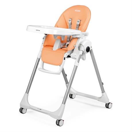 Стульчик для кормления Peg-Perego Prima Pappa Follow Me персиковый (IH01000000BL68) - фото 0
