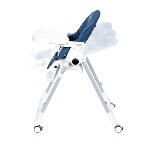 Стульчик для кормления Peg-Perego Prima Pappa Follow Me голубой (IH01000000BL71) - фото 5