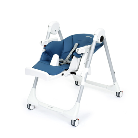 Стульчик для кормления Peg-Perego Prima Pappa Follow Me голубой (IH01000000BL71) - фото 6