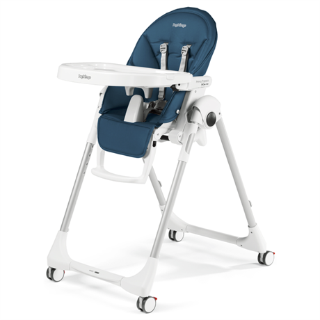 Стульчик для кормления Peg-Perego Prima Pappa Follow Me голубой (IH01000000BL71) - фото 0