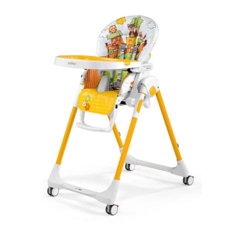 Стільчик для годування Peg-Perego Prima Pappa Follow Me з малюнком (IH01000000FOX38) - фото 0