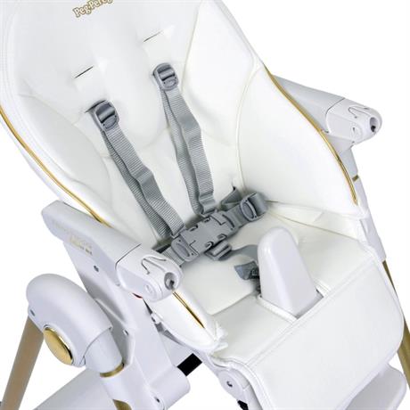 Стульчик для кормления Peg-Perego Prima Pappa Follow Me белый с золотистым (IH01000001BL00) - фото 9