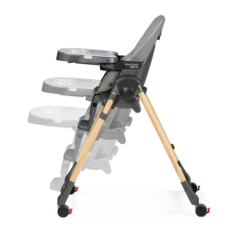 Стульчик для кормления Peg-Perego Prima Pappa Follow Me премиум серый (IH01000002BL73) - фото 4