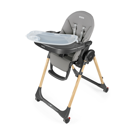 Стульчик для кормления Peg-Perego Prima Pappa Follow Me премиум серый (IH01000002BL73) - фото 11
