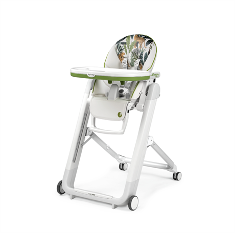 Стульчик для кормления Peg-Perego Siesta Follow Me с тропическим рисунком (IH03000002BL00J) - фото 4